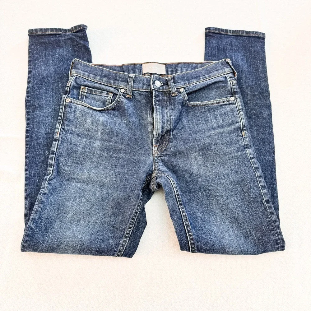 Everlane The Slim Fit Denim Jeans Medium-Dark Wash Size 30 x 32